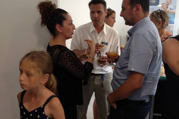 Inauguration de l'agence s'antoni immobilier jmg a vias Soleil & prestige immobilier