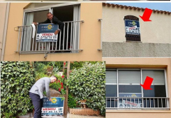 Une déferlante de panneaux