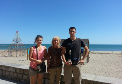 Un nouveau propriétaire heureux au grau d'agde  S'antoni immobilier