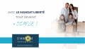 Avec le mandat liberté © , tout devient plus simple! Soleil & prestige immobilier