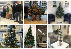 C'est noël ! concours du plus beau sapin chez s'antoni immobilier ! Soleil & prestige immobilier
