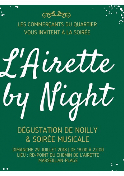 Airette by night ! S'antoni immobilier