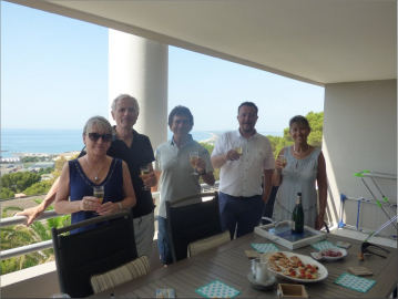 Heureux acquéreurs à sète S'antoni immobilier