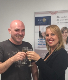 Vendeur à villeneuve les béziers et futur acquéreur S'antoni immobilier