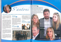 Article de cecile fiorentino paru dans la revue hérault tribune Soleil & prestige immobilier