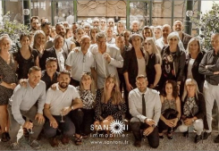 S'antoni immobilier reçoit ses premières médailles d'honneur du travail Soleil & prestige immobilier