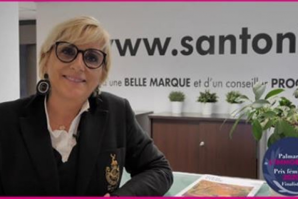 Cécile fiorentino remporte le prix féminin de l’immobilier !  Soleil & prestige immobilier