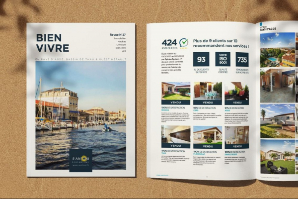 Voici notre toute dernière revue de l'année Soleil & prestige immobilier