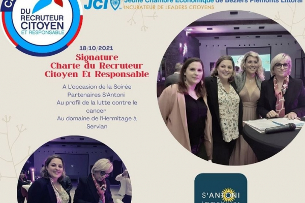 Octobre rose - la s'antoni family clôture une magnifique soirée au château hermitage de combas Soleil & prestige immobilier