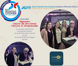 Octobre rose - la s'antoni family clôture une magnifique soirée au château hermitage de combas S'antoni immobilier