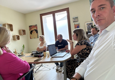 Heureux acquéreurs à béziers S'antoni immobilier