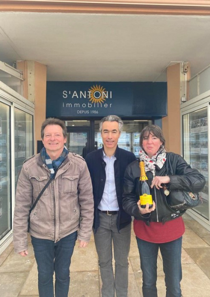 Heureux client s'antoni immobilier grau d'agde S'antoni immobilier