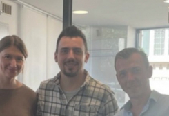 Acheteurs satisfaits de l'agence s'antoni immobilier de bessan Soleil & prestige immobilier