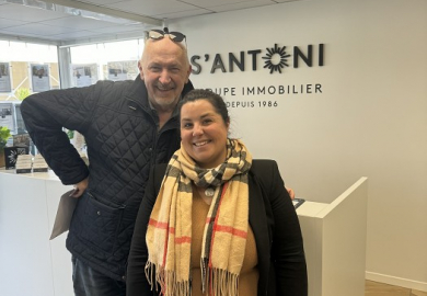 Client heureux au cap d'agde  S'antoni immobilier