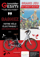 Concours : le gagnant a récupéré son vélo électrique Groupe gesim