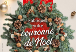 Fabriquez votre couronne de noël Groupe gesim