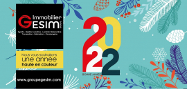 Le groupe gesim vous souhaite une bonne année 2022 Groupe gesim