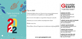 Le groupe gesim vous souhaite une bonne année 2022 Groupe gesim