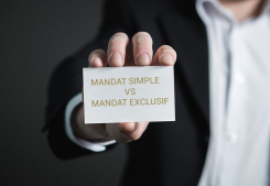 Les différents mandats de vente : 5'5 immo