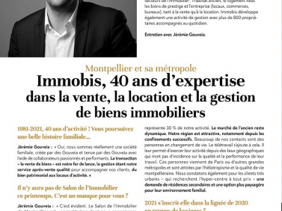 Une rencontre très enrichissante avec daniel croci pour cette interview réalisé par hérault juridique et economique Immobis