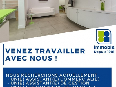 Immobis recrute ! Immobis