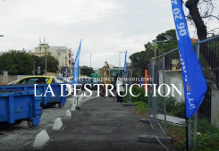 Nouvelle agence imobook by tom leonardon sète corniche : la destruction Imobook