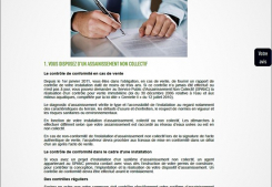 Régementation certificat de conformité du raccordement eaux usées Inter-med-immo34