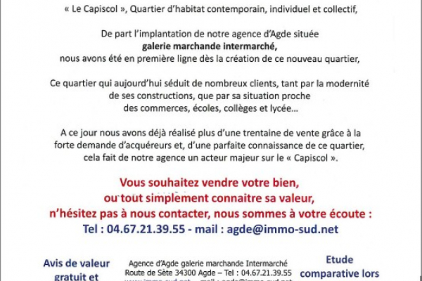 Le capiscol à agde (34)