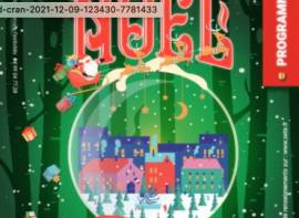 Forêt de sapins place léon-blum, projections dynamiques sur les façades, déambulations musicales, stands photos, atelier Sete immo