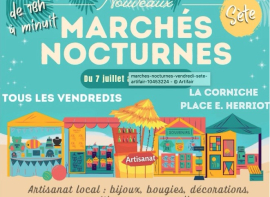 Cette année sète aura la chance d'accueillir 2 nouvelles nocturnes estivales Sete immo