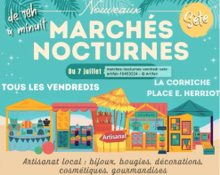 Cette année sète aura la chance d'accueillir 2 nouvelles nocturnes estivales Sete immo