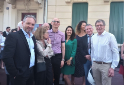 Journée commémorative : l'hommage à jean moulin à béziers et l'inauguration de son appartement restauré. Ms immobilier