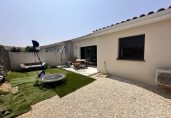 Maison récente de plain-pied à nissan-lez-enserune, à proximité de béziers et des plages Ms immobilier