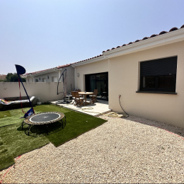 Maison récente de plain-pied à nissan-lez-enserune, à proximité de béziers et des plages Ms immobilier