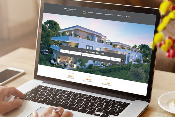 Notre nouveau site internet ! Bec immobilier