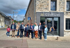 Inauguration fin des travaux la noë-blanche Elpy immobilier