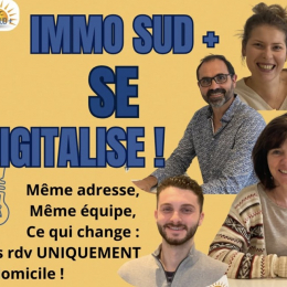 Immo sud + se digitalise Immo sud plus