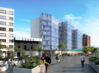 Reconversion du bâtiment « reims 2000 » en logements et en hôtel haut de gamme D2m immobilier