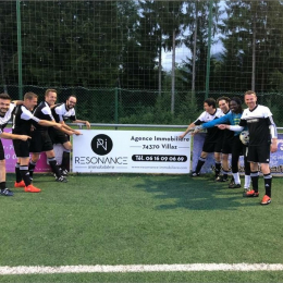 Equipe foot7 villaz Resonance immobilière