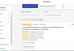 Avis 5 étoiles site meilleurs agents pour agences immobilières à annecy cp immobilier 2/06/2023 Cp immobilier