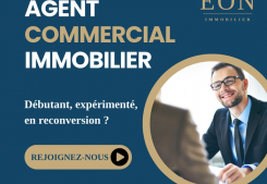 Nous recrutons dans l'immobilier sur paris dans le 15ème et le 7ème Éon immobilier