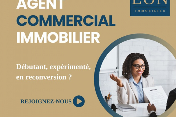 Nous recrutons dans l'immobilier sur paris dans le 15ème et le 7ème Éon immobilier