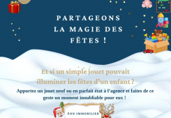 Collecte de jouets Éon immobilier