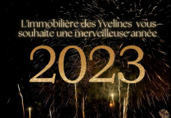 Nouvelle année : nos meilleurs voeux Immobilière des yvelines