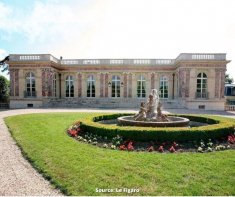 Le prix de ce palais rose, en rgion parisienne, a baiss de 10 millions Immobilire des yvelines