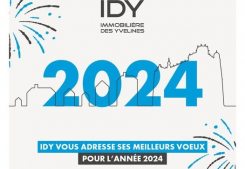 L'immobilière des yvelines vous présente ses meilleurs vœux pour l'année 2024!  Immobilière des yvelines