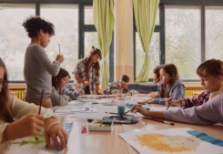 Atelier de dessin à saint germain en laye pas à pas avec une artiste le 27 février 2024.  Immobilière des yvelines