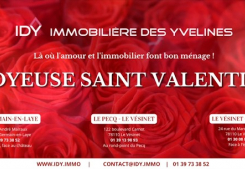 Joyeuse saint-valentin à tous les amoureux des yvelines !  Immobilière des yvelines