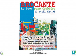 Réservation stands brocante avf du 27 avril Immobilière des yvelines