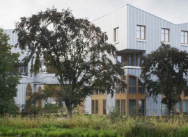 Au vésinet, 24 logements sociaux entre les arbres par soa. Immobilière des yvelines